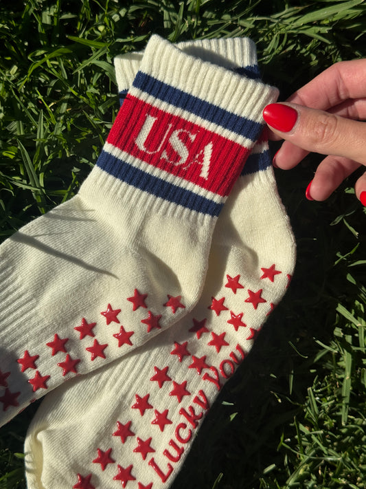 USA Grip Socks